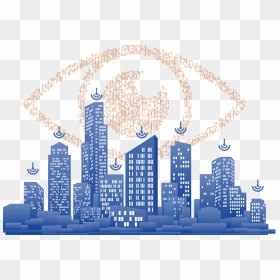 High Rise Building Logo Clipart , Png Download - City Skyline Vector, Transparent Png - building logo clipart png