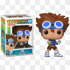 Digimon Tai Kamiya Funko Pop Vinyl Figure Popcultcha - Pop Funko Digimon, HD Png Download - tai lopez png