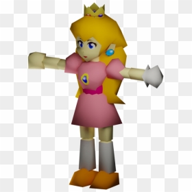 Thumb Image - Princess Peach Mario Golf 64, HD Png Download - mario 64 png