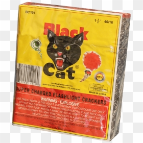 Black Cat 40/16 - Black Cat Fireworks, HD Png Download - chinese firecrackers png