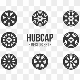 Hubcap Icons Vector - Jiji Station, HD Png Download - vector tyre png