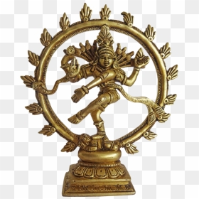 Brass Dancing Natarajar Statue, 2 X 8 Inch, Vgo Cart,2x8inch,canvas - Hinduism Changes And Develops, HD Png Download - nataraja statue png