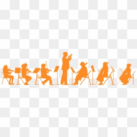 Free Vector Silhouettes Creazilla - Smart Products Logo, HD Png Download - orchestra png