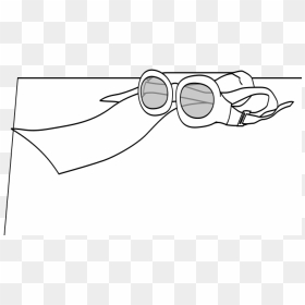 Goggles And Scarf Svg Clip Arts - Illustration, HD Png Download - goggles vector png