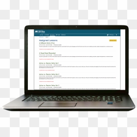 Lessons Laptop - Netbook, HD Png Download - write png