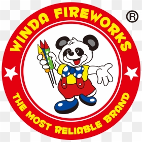 Winda Logo 2019 - Panda Fireworks Group Co., Ltd., HD Png Download - chinese firecrackers png