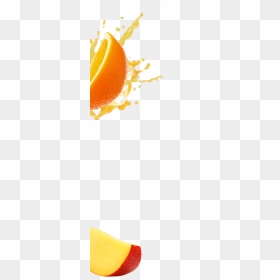 Mango Juice Splash Png For Kids - Orange Drink, Transparent Png - mango splash png