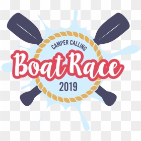 Cc Boat Race Logo Gold 2019, HD Png Download - camper png