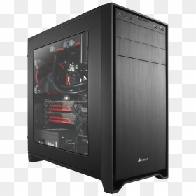 Corsair Carbide 200r Window, HD Png Download - cpu cabinet png