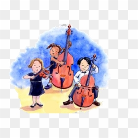 Musician Clipart String Orchestra Instrument - Orchestra Clipart, HD Png Download - orchestra png