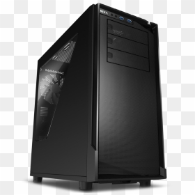 Nzxt Source 530 Black, HD Png Download - cpu cabinet png
