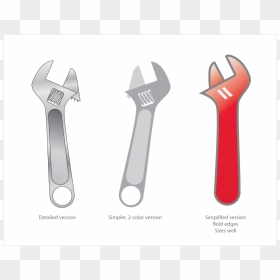 Adjustable Spanner, HD Png Download - spanner icon png