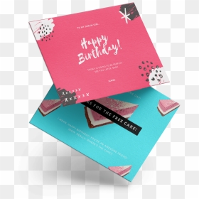Birthday Cards Png - Diseños De Tarjetas Personalizadas, Transparent Png - happy birthday card png images