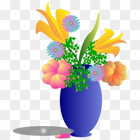 Bunch Of Flowers Svg Clip Arts - Cartoon Bunch Of Flowers, HD Png Download - flowers bunch png