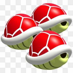 Transparent Shell Clip Art - Mario Kart 64 Red Shell, HD Png Download - mario 64 png