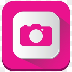 Camera Icon - Camera Logo Pink, HD Png Download - camera icon png transparent