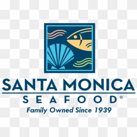 Santa Monica Seafood - Santa Monica Seafood Logo, HD Png Download - seafood png