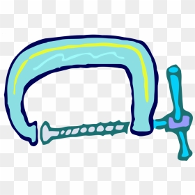 Area,jaw,artwork - Clamp Clipart, HD Png Download - screw vector png