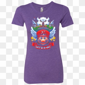 Mario 64 Tribute Women"s Triblend T-shirt - Mario 64 T Shirt, HD Png Download - mario 64 png