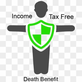 Life Insurance Icon Livlifeinsurance - Income Tax Benefits Icon, HD Png Download - life insurance icon png