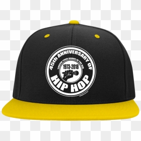 45th Anniversary Of Hip Hop Snapback Hat - Baseball Cap, HD Png Download - hip hop cap png