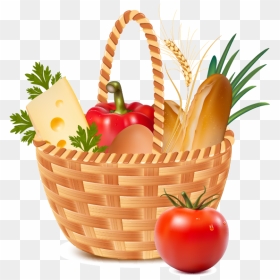 At Getdrawings Com Free For Personal Use - Basket Png, Transparent Png - vegetables basket png