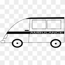 Outline Image Of Ambulance, Transparent Png - Ambulance Outline Png, Png Download - indian ambulance png
