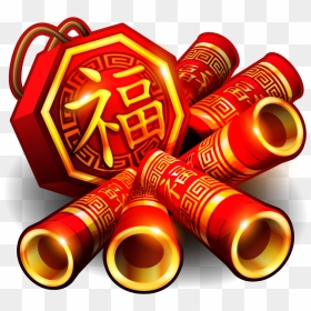 Firecracker Slot Machine, HD Png Download - chinese firecrackers png