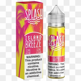 Island Breeze By Splash"  Class="lazyload Lazyload - Island Breeze Vape Juice, HD Png Download - mango splash png