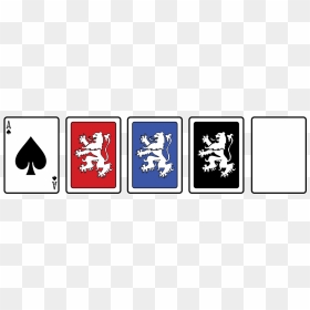 Ace, 3 Card Backs And A Blank Card - Portable Network Graphics, HD Png Download - blank sticker png