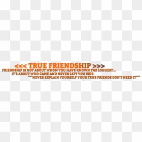 Thumb Image - Orange, HD Png Download - friends png text
