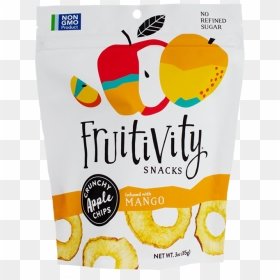 Fruitivity Apple Chips, Tart, 3 Oz , Png Download - Apple, Transparent Png - mango splash png