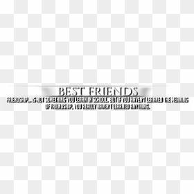 Black-and-white, HD Png Download - friends png text
