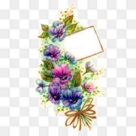 Transparent Pansies Png - Flower Bouquet, Png Download - boquet png