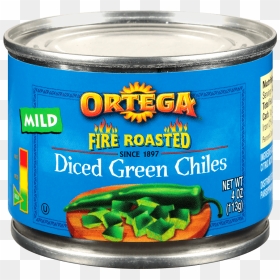 Green Chili Chicken - Ortega Diced Green Chiles, HD Png Download - single green chilli png