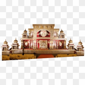 Royal Wedding Stage, HD Png Download - wedding reception png