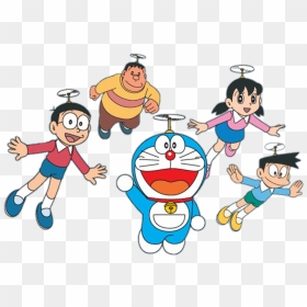 Transparent Background Doraemon Friends Png , Png Download, Png Download - doraemon and friends png
