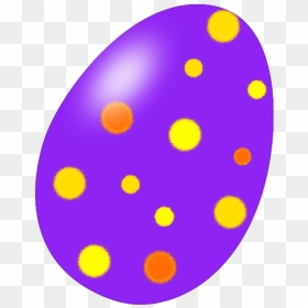 Purple Easter Egg Transparent Background - Purple Egg With Transparent Background, HD Png Download - violet background png