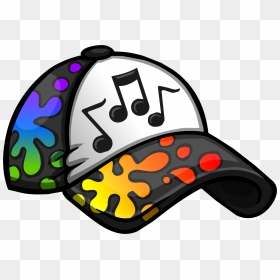 Club Penguin Rewritten Wiki - Club Penguin Music Jam Cap, HD Png Download - hip hop cap png