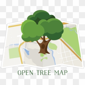 Ashoka Tree Map Printable - Vector Tree Graphic, HD Png Download - ashoka tree png