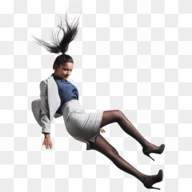 Indian Woman Falling - Transparent Person Falling Png, Png Download - indian model png
