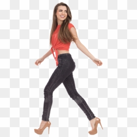 Girl Walking Png, Transparent Png - best png for picsart