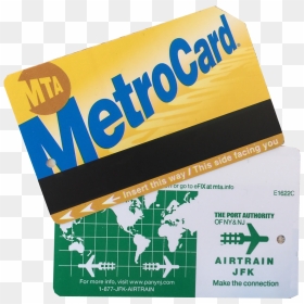 Metro Card De Nueva York Y Air Train , Png Download - Metro Card, Transparent Png - metro train png