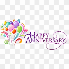 Happy Wedding Anniversary Clipart, HD Png Download - happy birthday png file