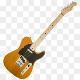 Fender Squire Affinity Electric Guitar Butterscotch - Fender Squier Affinity Telecaster, HD Png Download - guiter png