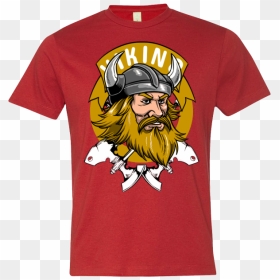 Viking T-shirt Clip Art - T-shirt, HD Png Download - tshirt design png