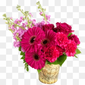 Pink Perfection Bouquet - Floral Design, HD Png Download - pink flower bouquet png