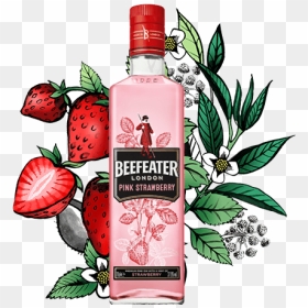 Beefeater Pink Strawberry, HD Png Download - indian cool drinks png