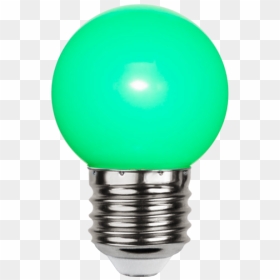 Led Lamp E27 G45 Outdoor Lighting - Cap Led Bulb Yellow, HD Png Download - green light effect png