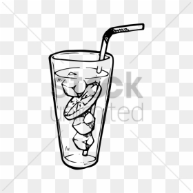 Download Iced Tea Black And White Clipart Iced Tea - Iced Tea Clipart Black And White, HD Png Download - cooldrinks png